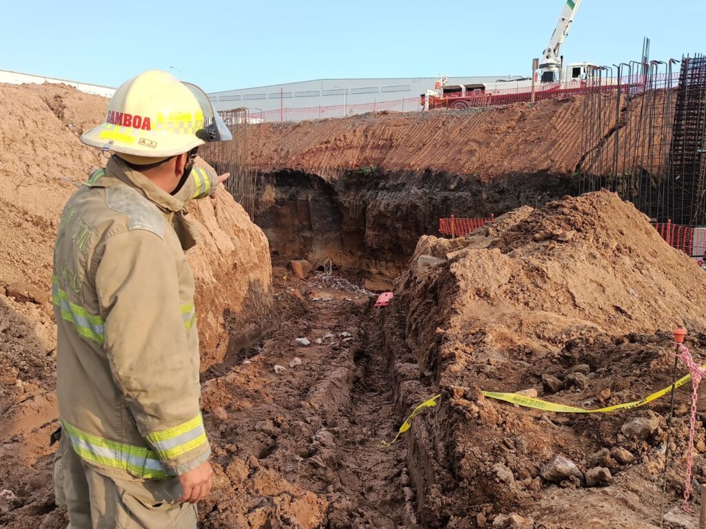 Derrumbe de una obra en construcción deja un muerto y dos heridos, en ...